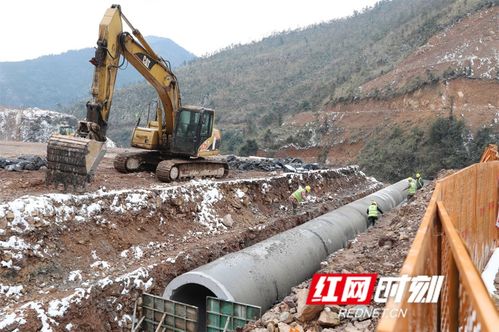湖南永州 寒潮低温施工忙，组图记录建设工程施工一线